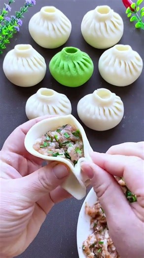 Steamed bread, Steamed buns&Dumplings｜蒸しパン、蒸し饅頭、餃子#shorts#bunshapes