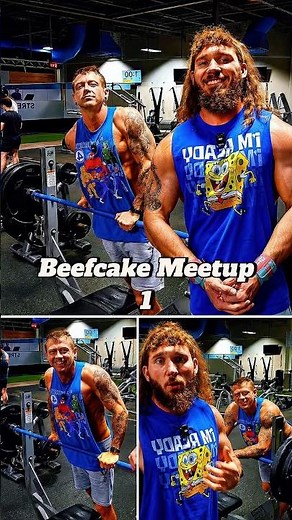 Our First Beefcake Meetup! 💪 Chest Day With Leighton