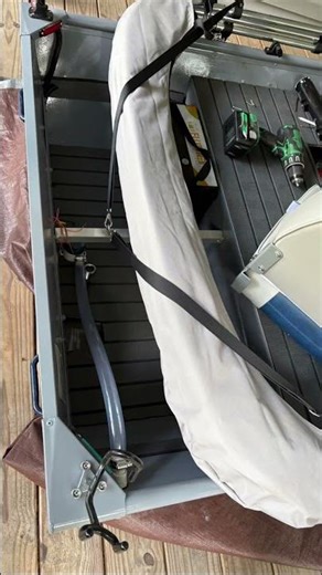 Jon Boat Renovation. Almost ready to go on the trailer. #diy #jonboat #part5 #renovation