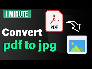 How to convert pdf to jpg | Adobe acrobat Tutorial