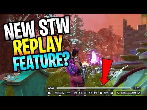 New STW Replays Feature Coming?