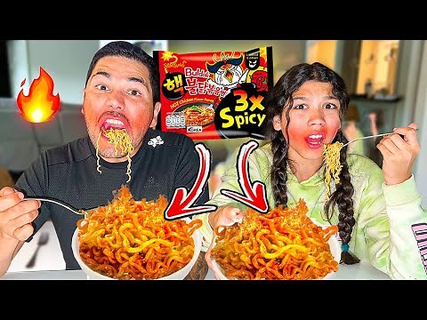 EATING The World's SPICIEST FOODS *Challenge* 🥵 | Familia Diamond