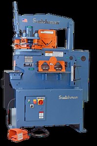 Scotchman 50 Ton 7-Station Hydraulic Ironworker, 5014 ET - Norman Machine Tool