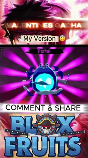 Rolling Fruits in Valentines Gacha Blox Fruits! 🎮