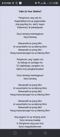 Victory Worship Lilim (In Your Shelter) Lyrics