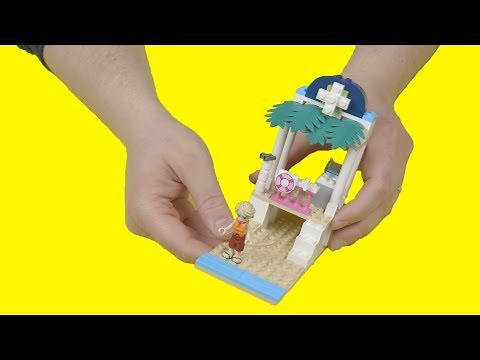 How To Build a LEGO Beach First Aid MOC - LEGO Academy DIY Tutorial