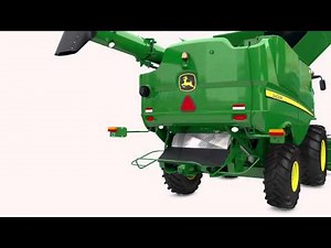 John Deere S Series Combine animation