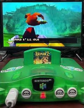 Rayman 2: The Great Escape (1999) New Game Cutscene Part 2 of 2 Nintendo 64 (N64)