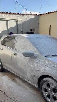 Como lavar um carro com proteção. #carros #detalhamentoautomotivo #onix