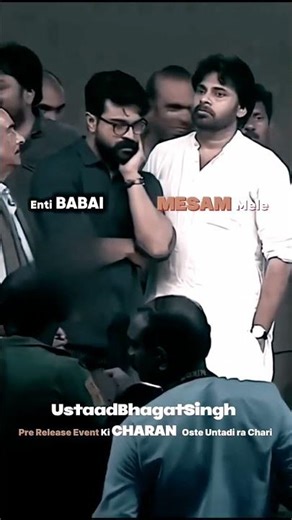 🔥 Pawan Kalyan says to Ram Charan: “Show Your Mustache Heroism!” 😎 | Epic Moment #ramcharam #peddi