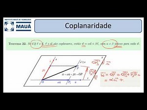 EFB106 - Vetores e Geometria Analítica [Coplanaridade - Teoria]