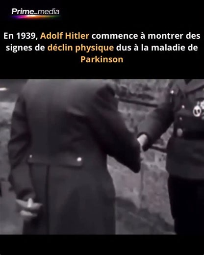 Primes_medias | 📽️🕰️ Hitler et la maladie : que disent vraiment les historiens ? Certaines images d’archives montrent Adolf Hitler avec des tremblements... | Instagram