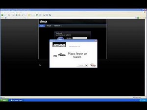 Logon to Citrix XenApp Web Interface