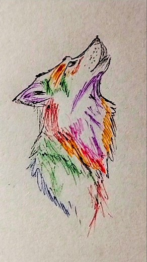 Wolf Drawing