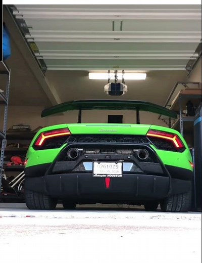 unspeakable staring his lambo.