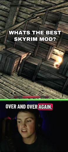 Best Skyrim Mod? #skyrim #shorts #wow