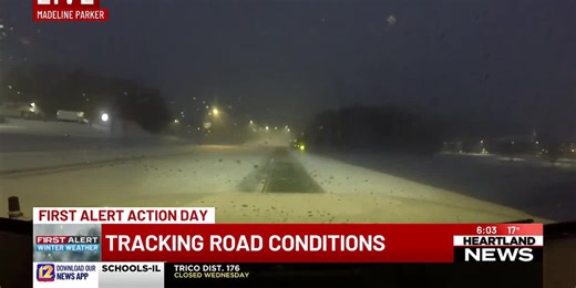 Tracking road conditions
