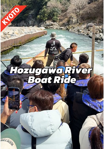 Hozugawa River Rafting and Sagano Train Adventure
