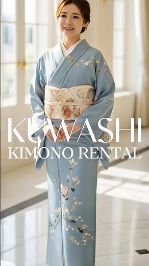 刺繍も金銀の装飾もなし！手描き染めだけで表現された最高に美しい正絹レンタル訪問着 #kimono #着物