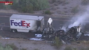 All lanes of Interstate 8 reopen after FedEx truck fire