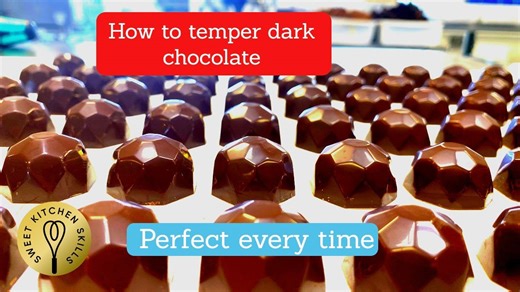How to Temper Dark Chocolate at Home: Seeding Method Explained!