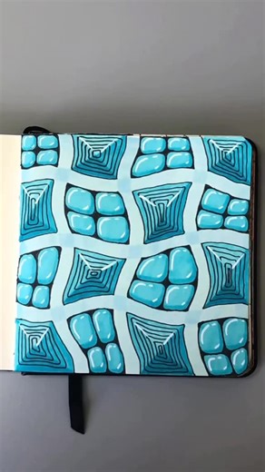 Oxana Kreativ on Instagram: "Colorful Doodle Tutorial for Beginners ✍️ Satisfying Art Drawing #inspiration #foryou #ideas #tutorial #drawing #art #trending #satisfying #zentangle"