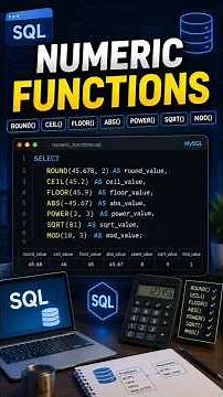 SQL Tutorial for Beginners #22 | SQL Numeric Functions Explained