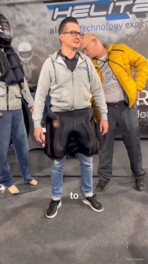 Airbag Jeans Inflate Instantly When You Fall #shorts