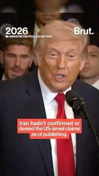 “We are going to shape a new and better Iran,” Trump on the ongoing US-Iran conflict.