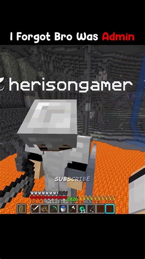 I Forgot Bro Was Admin #minecraft #mlgclutch #pvp