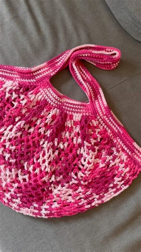 Mesh market bag! Pattern by ‪@StephanieZed‬