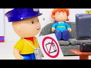 Police Officer Caillou | Caillou Cartoon
