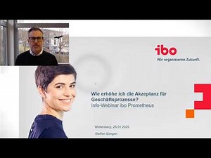 Geschäftsprozesse darstellen (Akzeptanz im Unternehmen verbessern) | ibo Prometheus