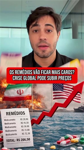 O que muitos não percebem é o quanto a indústria farmacêutica depende diretamente do petróleo. Desde embalagens até componentes químicos essenciais, diversos medicamentos — inclusive os genéricos mais consumidos no Brasil — utilizam derivados petroquímicos em sua produção. Um ponto crítico dessa cadeia é a nafta, um derivado do petróleo usado como base para diversos insumos químicos. O problema atual não está na falta de petróleo em si, mas na interrupção de rotas estratégicas globais, como o Es