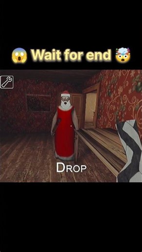 freezing trape vs santa granny | scary & funny gameplay 🔥 | #granny #shorts #gaming