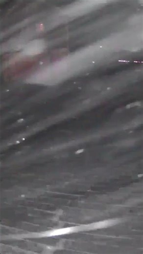 Crazy Snowfall #snow #snowfall #securitycamera #snowing