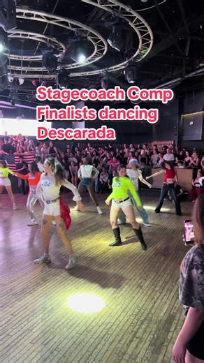 Finals of the Linedance Competition at Stagecoach!