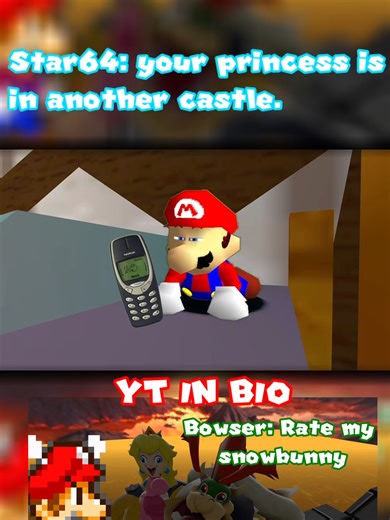 Star64: Your princess is in another castle #supermario #sm64 #sm64bloopers #smg4 #gmod