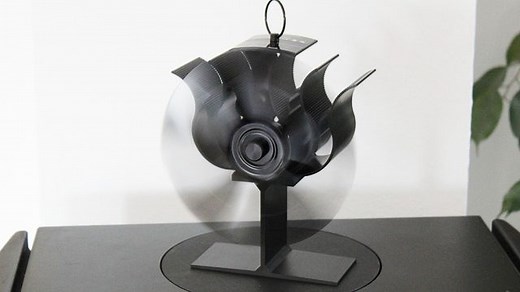 Ofenventilator: Kamin-Wärme im ganzen Zimmer verteilen
