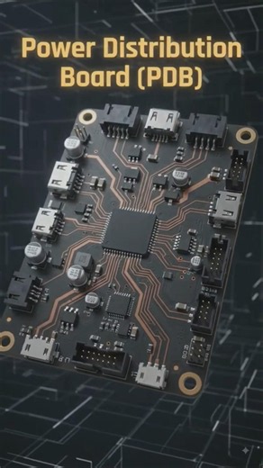 Drone PDB Kya Hota Hai? | Power Distribution Board Explained 🔥 #shorts