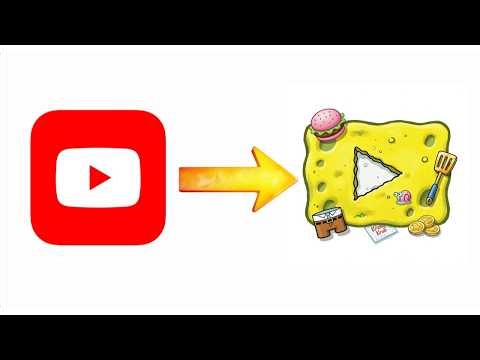 I Turned App Icons Into SpongeBob Style