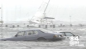 Remember this, New England? We dug though the WBZ archives and found some incredible footage of the destruction Hurricane Bob left 25 years ago. | WBZ / CBS News Boston
