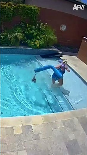 That duck's never going back to the pond! 🦆 #afv #animals #funny