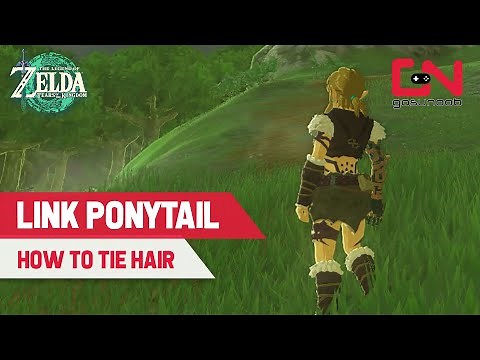 How to Tie Link's Hair in a Ponytail in Zelda Tears of the Kingdom