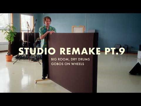 Controlling Drum Ambience with DIY Gobo Panels