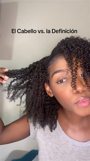 Mi cabello 4C - Antes y después de l definición 🥰🤗 #4c #cabelloafro #cabellonatural #definicion