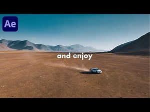 How to create stylish text animations