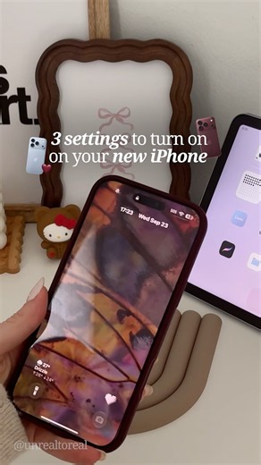 3 settings that will level up your iPhone ☺️🍇🧊 #iphone #iphone18pro #iphone18promax