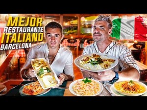 Dining at the best Italian restaurant in Barcelona with Zazza the Italian *Authentic Pasta*