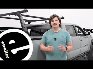 etrailer | Checking Out the Side Rails for Aluminum Pro Series Adarac Truck Bed Ladder Racks